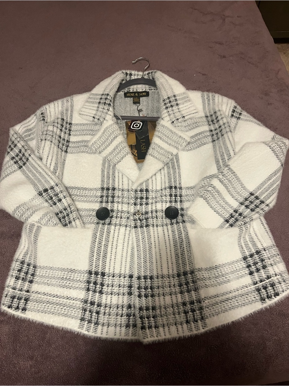 Here & Now fur coat